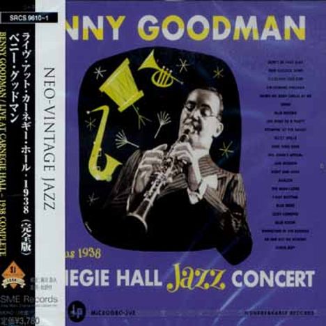 Benny Goodman (1909-1986): Live At Carnegie Hall-1, 2 CDs