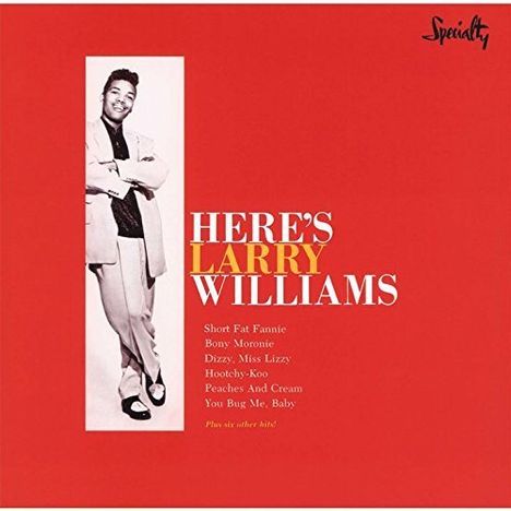 Larry Williams (1935-1980): Here's Larry Williams (Reissue) (Ltd.), CD