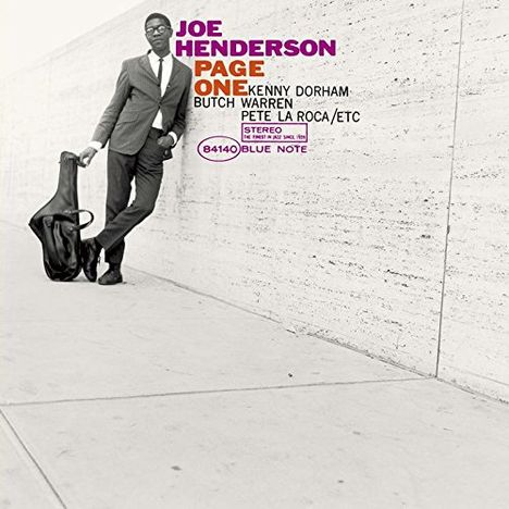 Joe Henderson (Tenor-Saxophon) (1937-2001): Page One (Platinum SHM-CD) (Papersleeve), CD