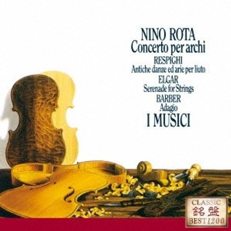 Nino Rota (1911-1979): Concerto for Strings, CD