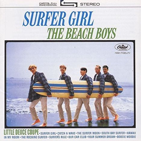 The Beach Boys: Surfer Girl (SHM-CD) (+ Bonus) (Reissue), CD