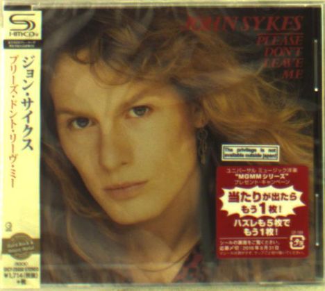 John Sykes (1909-1962): Please Don't Leave Me (SHM-CD), CD