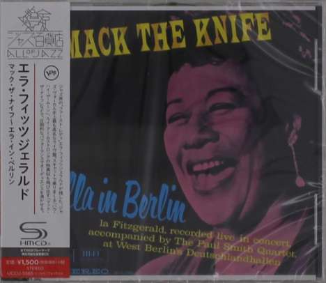 Ella Fitzgerald (1917-1996): Mack The Knife: Ella In Berlin (SHM-CD), CD