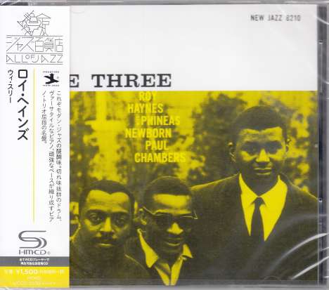 Roy Haynes, Phineas Newborn &amp; Paul Chambers: We Three (SHM-CD), CD