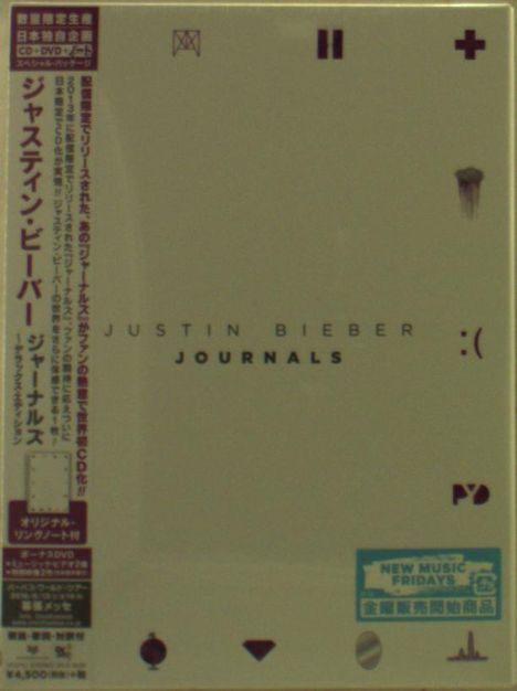 Justin Bieber: Journals (Limited Deluxe Edition), 1 CD und 1 DVD