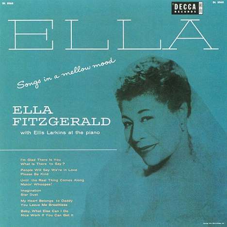 Ella Fitzgerald (1917-1996): Songs In A Mellow Mood (SHM-CD), CD