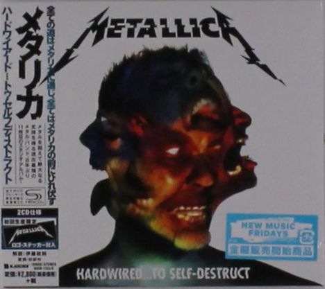 Metallica: Hardwired… To Self-Destruct (2 SHM-CD) (Digipack), 2 CDs