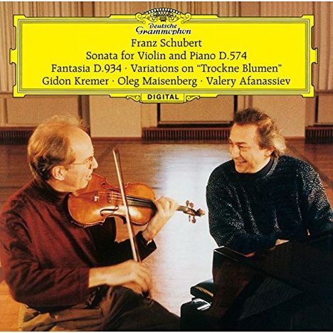 Franz Schubert (1797-1828): Sonate für Violine &amp; Klavier D.574 (SHM-CD), CD