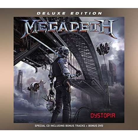 Megadeth: Dystopia (Deluxe-Edition) (SHM-CD + DVD), 1 CD und 1 DVD