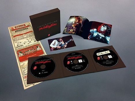 The Rolling Stones: Ladies &amp; Gentlemen (Live In Texas, US, 1972) (SHM-CD + 2 Blu-ray), 1 CD und 2 Blu-ray Discs