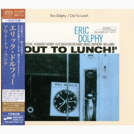 Eric Dolphy (1928-1964): Out To Lunch (SHM-SACD), Super Audio CD Non-Hybrid