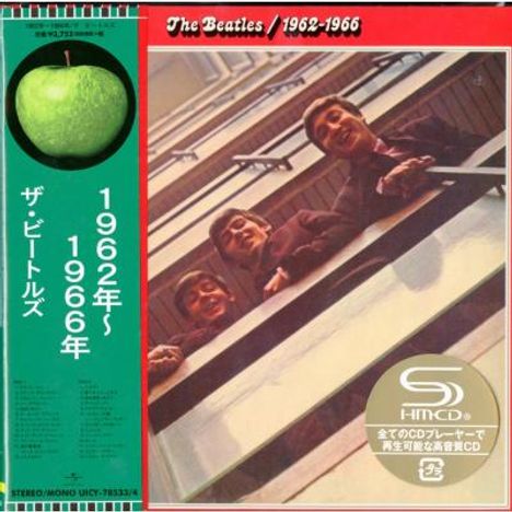 The Beatles: 1962 - 1966 (The Red Album) (2 SHM-CD) (Digisleeve), 2 CDs