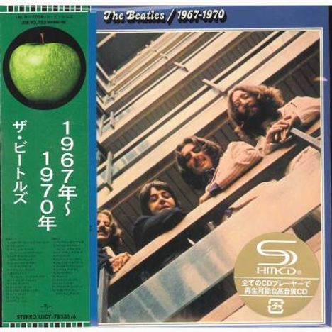 The Beatles: 1967 - 1970 (The Blue Album) (2 SHM-CD) (Digisleeve), 2 CDs