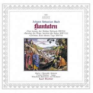 Johann Sebastian Bach (1685-1750): Kantaten BWV 61,63,132, CD