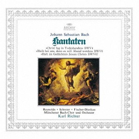Johann Sebastian Bach (1685-1750): Kantaten BWV 4,6,67, CD