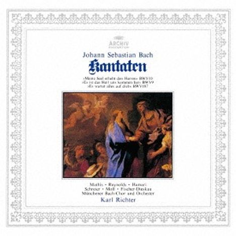 Johann Sebastian Bach (1685-1750): Kantaten BWV 9,10,187, CD