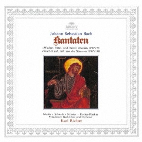 Johann Sebastian Bach (1685-1750): Kantaten BWV 70 &amp; 140, CD