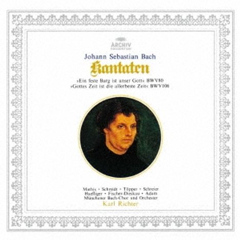Johann Sebastian Bach (1685-1750): Kantaten BWV 80 &amp; 106, CD