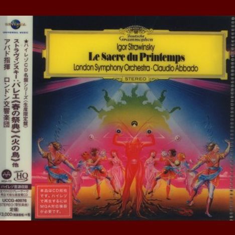 Igor Strawinsky (1882-1971): Le Sacre du Printemps (Ultimate High Quality CD), CD