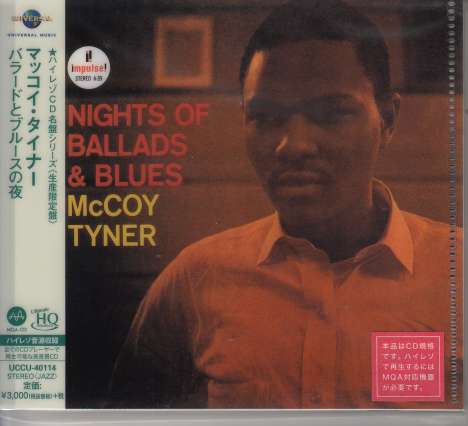 McCoy Tyner (1938-2020): Nights Of Ballads &amp; Blues (UHQ-CD/MQA-CD) (Reissue) (Limited Edition), CD