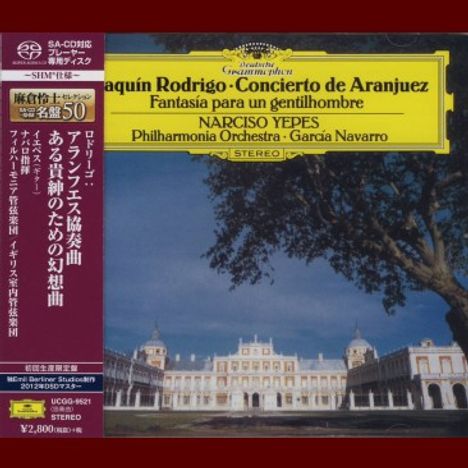 Joaquin Rodrigo (1901-1999): Concierto de Aranjuez für Gitarre &amp; Orchester (SHM-SACD), Super Audio CD Non-Hybrid