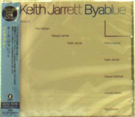 Keith Jarrett (geb. 1945): Byablue, CD