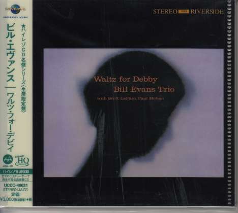 Bill Evans (Piano) (1929-1980): Waltz For Debby (UHQCD/MQA-CD) (Reissue) (Limited-Edition), CD