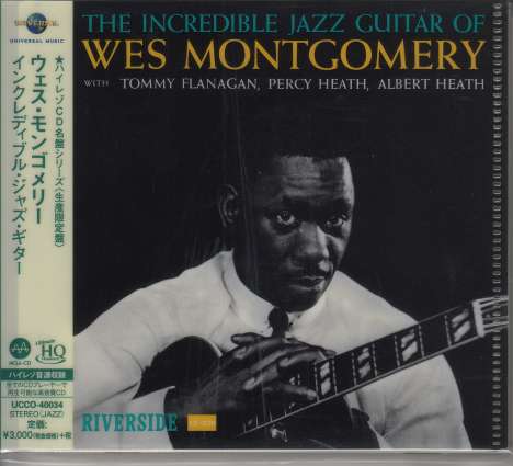 Wes Montgomery (1925-1968): The Incredible Jazz Guitar Of Wes Montgomery (UHQCD/MQA-CD) (Reissue) (Limited-Edition), CD