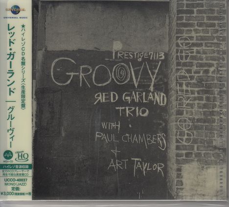 Red Garland (1923-1984): Groovy (UHQCD/MQA-CD) (Limited Edition), CD