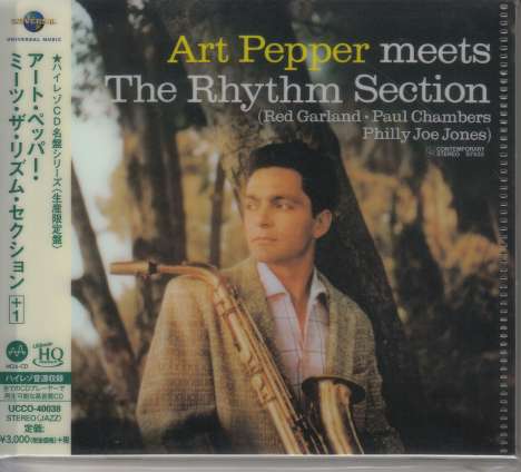 Art Pepper (1925-1982): Meets The Rhythm Section (UHQCD/MQA-CD) (Reissue) (Limited-Edition), CD