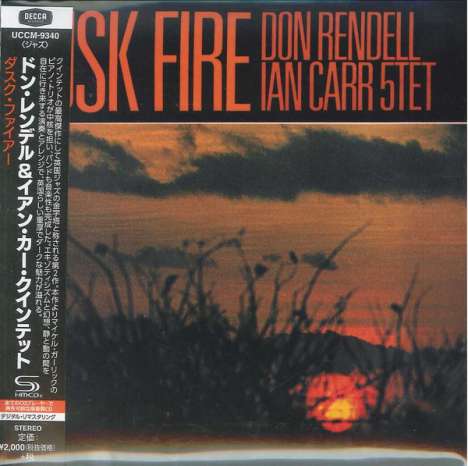 Don Rendell &amp; Ian Carr: Dusk Fire (SHM-CD) (Papersleeve), CD