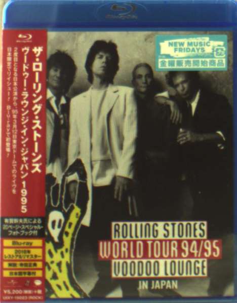 The Rolling Stones: Rolling Stones World Tour 94/95 Voodoo Lounge In Japan (+ Photobook), Blu-ray Disc