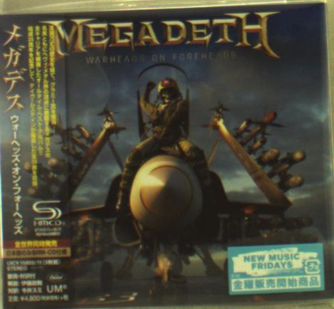 Megadeth: Warheads On Foreheads (3SHM-CD) (Digipack), 3 CDs