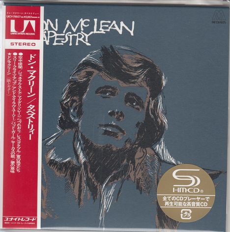 Don McLean: Tapestry (SHM-CD) (Papersleeve), CD