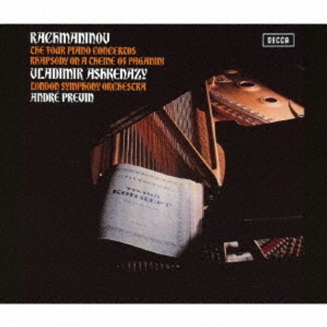 Sergej Rachmaninoff (1873-1943): Klavierkonzerte Nr.1-4 (SHM-SACD), 2 Super Audio CDs Non-Hybrid