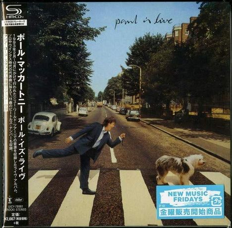 Paul McCartney (geb. 1942): Paul Is Live (SHM-CD) (Digisleeve), CD