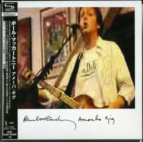Paul McCartney (geb. 1942): Amoeba Gig: Live 2007 (SHM-CD) (Papersleeve), CD