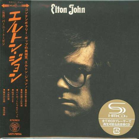 Elton John (geb. 1947): Elton John (SHM-CD) (Digisleeve), CD