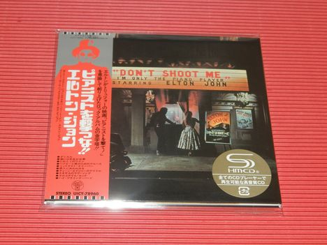 Elton John (geb. 1947): Don't Shoot Me I'm Only The Piano Player (SHM-CD) (Digisleeve), CD