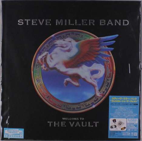 Steve Miller Band (Steve Miller Blues Band): Welcome To The Vault (Limited Box), 3 CDs, 1 DVD, 1 Buch und 1 Merchandise