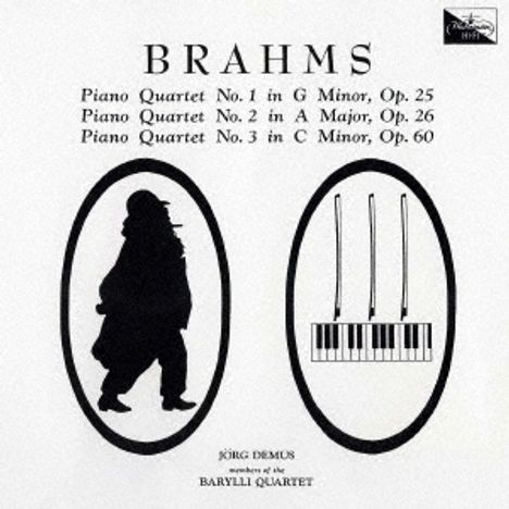 Johannes Brahms (1833-1897): Klavierquartette Nr.1-3 (UHQ-CD), 2 CDs