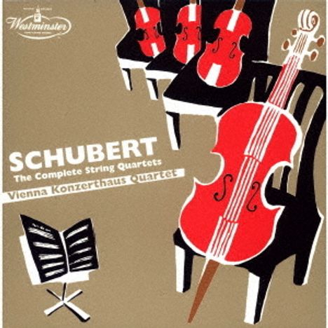 Franz Schubert (1797-1828): Streichquartette Nr.1-15 (UHQ-CD), 4 CDs