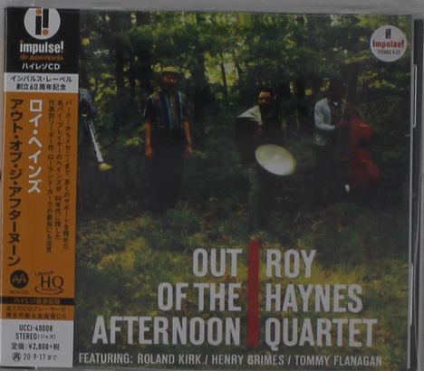 Roy Haynes (1925-2024): Out Of The Afternoon (UHQCD/MQA-CD), CD