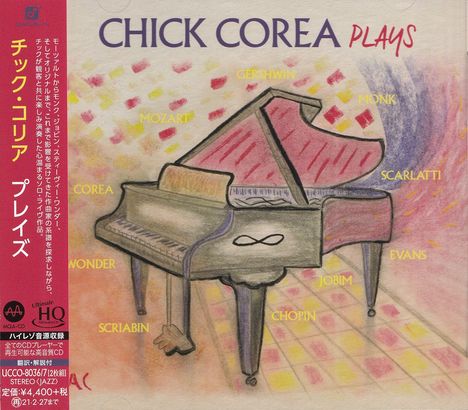 Chick Corea (1941-2021): Plays (UHQ-CD/MQA-CD), 2 CDs