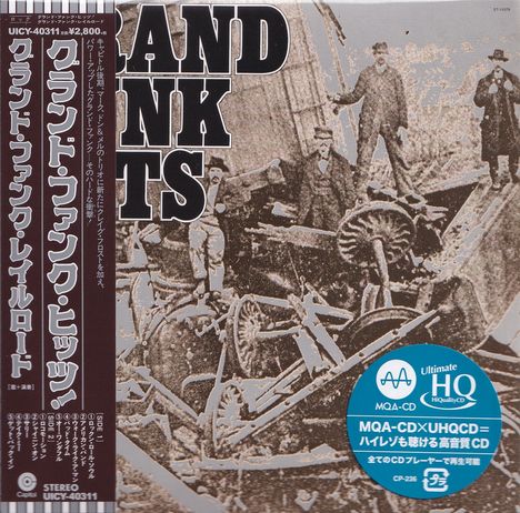 Grand Funk Railroad (Grand Funk): Grand Funk Hits (UHQ-CD/MQA-CD) (Papersleeve), CD