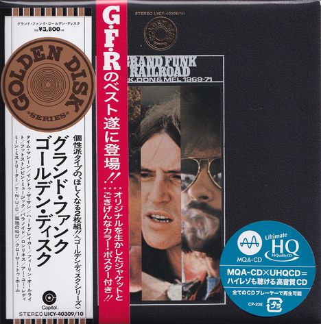 Grand Funk Railroad (Grand Funk): Mark, Don &amp; Mel 1969-71 (UHQ-CD/MQA-CD), 2 CDs