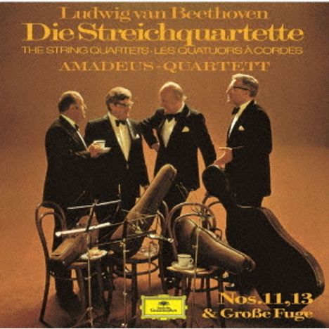 Ludwig van Beethoven (1770-1827): Streichquartette Nr.11 &amp; 13 (Ultimate High Quality CD), CD