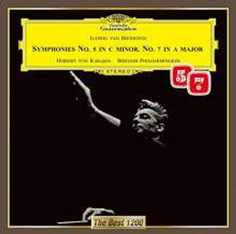 Ludwig van Beethoven (1770-1827): Symphonien Nr.5 &amp; 7 (Ultimate High Quality CD), CD