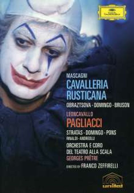 Pietro Mascagni (1863-1945): Cavalleria Rusticana, DVD