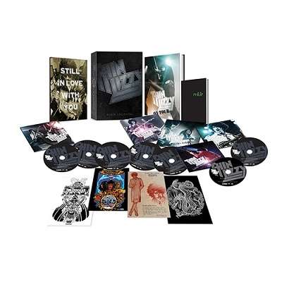 Thin Lizzy: Rock Legends (6 SHM-CD + DVD), 6 CDs und 1 DVD